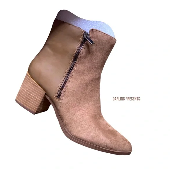 Madden Girl Winwood Ankle Boots Women Color Taupe Size 9.5 - Picture 2 of 10